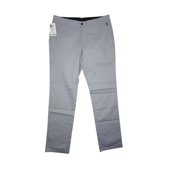 Playboy Golf Men’s Performance Stretch Pants Size 34 Light Gray NWT Logo Chino - Picture 1 of 5